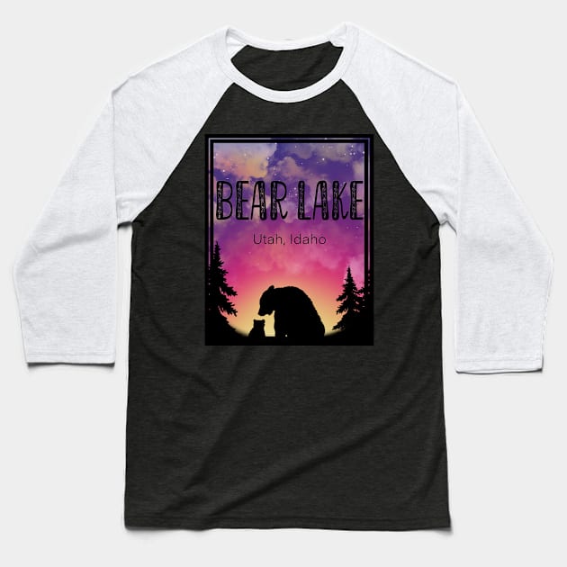 Bear Lake Baseball T-Shirt by Adorablewatercolors 